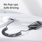  Cáp Sạc Nhanh C to C ROCK Spring Coil 60W (1.5M, 3A, Nylon Braided) 