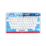  Combo Chuột + Bàn Phím Không Dây ROCK Doraemon Transpancy Set (2.4GHz + Bluetooth) 