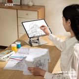  Đế tản nhiệt Laptop - Tablet để bàn Rtako RS-CP84 Rotating Laptop Stand (Xoay 360°) 
