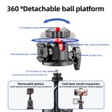  Gậy chụp ảnh tích hợp Tripod cho Điện thoại/ Máy ảnh RTAKO C03 Octopus Extendable Tripod Selfie Stick (with Detachable Phone Holder) 