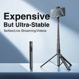  Gậy chụp ảnh tích hợp Tripod chân tự bung RTAKO RZP001 AB226 (Xoay 720°, 1.7m) 