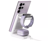  Đế Sạc Không Dây Từ Tính Qi 4-in-1 Choetech T608 15W (Detachable Watch Charger) 