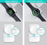  Đế Sạc Không Dây Từ Tính Qi 4-in-1 Choetech T608 15W (Detachable Watch Charger) 