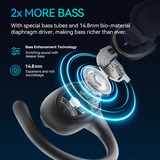  Tai nghe Không Dây TWS QCY Crossky GTR2 (Bluetooth v5.4, 8H, ENC, IPX5) 