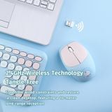  Combo Lót Chuột + Chuột Không Dây + Bàn Phím Không Dây ROCK Doraemon Transpancy Set (2.4GHz) 