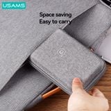  Túi đựng phụ kiện đa năng USAMS US-ZB263 Portable Storage Bag for Power Bank 