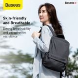  Ba lô vải dù chống thấm nước Baseus Basics Series 13" / 16" Computer Backpack dùng cho Tablet /Laptop/ Macbook (Waterproof, Nylon Shoulder Handbag) 