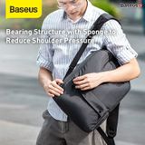  Ba lô vải dù chống thấm nước Baseus Basics Series 13" / 16" Computer Backpack dùng cho Tablet /Laptop/ Macbook (Waterproof, Nylon Shoulder Handbag) 