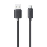  Cáp sạc nhanh USAMS SJ690 Micro Striped KY Series (USB to Micro-USB) 