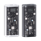  Pin Dự Phòng USAMS CD189 9000mAh 20W (Digital Display, USB+Type-C port, Trong suốt, PD + QC3.0) 