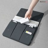  Túi chống sốc, chống thấm nhỏ gọn Baseus Basics Series 13 inches dùng cho Tablet/ Macbook/ Laptop và phụ kiện (Shock-absorbent, Waterproof, Laptop Sleeve) 