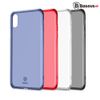  Ốp lưng Silicone trong suốt chống bụi Baseus Simple Case cho iPhone X ( Soft Silicone, Dirt-resistant Case) 
