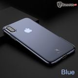  Ốp lưng Silicone trong suốt chống bụi Baseus Simple Case cho iPhone X ( Soft Silicone, Dirt-resistant Case) 