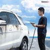  Bộ dây và vòi tăng áp lực nước dùng rửa xe, tưới cây Baseus Simple Life Car Wash Spray Nozzle 