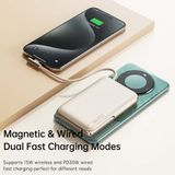  Pin Sạc Dự Phòng Không Dây Tích Hợp Nam Châm ROCK P20 Pro/P30 Pro Magnetic Holder Wireless (10000mAh, 20W/30W) 