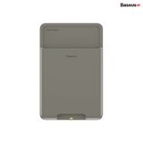  Case đựng thẻ siêu mỏng dùng gắn lưng điện thoại Baseus Back Stick Silicone Card Bag (92 x 60mm) 