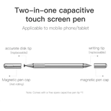  Bút cảm ứng điện dung 2 trong 1 Baseus Golden Cudgel Capacitive Stylus Pen cho Smartphone / Tablet/ iPad 