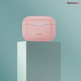  Bao Silicone siêu mỏng dùng cho Airpods Pro Baseus Super Thin Silica Gel Case (0.8mm, Oil stain and Fingerprint) 