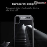  Ốp lưng trong suốt chống sốc Baseus Suthin Case cho iPhone X ( PC+TPU Hybrid Armor Case) 