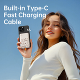  Pin Dự Phòng ROCK P28 with Cable 10000mAh 20W (Tích Hợp Nam Châm Giữ Điện Thoại) 