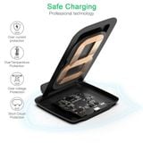  Đế sạc nhanh không dây 10W kiêm giá đỡ điện thoại CHOETECH T555 -S 10W Fast Wireless Charging Stand (2Coils) 