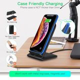  Đế sạc nhanh không dây 10W kiêm giá đỡ điện thoại CHOETECH T555 -S 10W Fast Wireless Charging Stand (2Coils) 