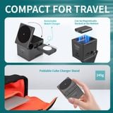  Đế Sạc Không Dây Từ Tính Qi 3-in-1 Choetech T632 15W (Detachable Watch Charger) 