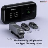  Bộ tẩu sạc đa năng trên xe hơi Baseus T Typed S-16 Wireless MP3 Car Charger (3.5mm, TF card, USB*2, LED screen, Hi-Fi sound quaility) 
