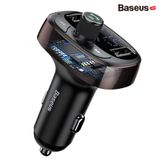  Bộ tẩu sạc đa năng trên xe hơi Baseus S09 T-Typed Wireless MP3 Car Charger 