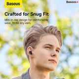  Tai nghe Bluetooth Baseus Bowie EZ10 True Wireless Mini in ear Thể Thao (V5.3, 25H, AAC/SBC, App, No-delay & HD Hifi Gaming Earbuds ) 