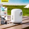  Máy Bơm Hơi Mini Kiêm Hút Chân Không Baseus PocketGo Portable (230L/min, 3500Pa) 