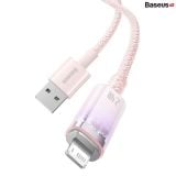  Cáp Sạc Nhanh Tự Ngắt Baseus Explorer Series 2 USB A to Lightning  2.4A dùng cho iPhone/iPad (Smart Power-Off with Smart Temperature Control, Fast Charging Cable) 