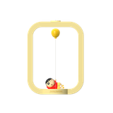  Đèn Ngủ ROCK Crayon Shinchan Magnetic Levitation Balloon (Crayon Shinchan Licensed) 