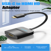 Bộ chuyển đổi Type C to HDMI VENTION TDCBB (Round Cable) 