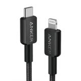  Cáp Sạc Nhanh C to Lightning ANKER 322 A81B5 30W (480Mbps, MFi Certified, Nylon Braided Cable) 