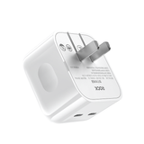  Củ Sạc Nhanh C+C ROCK T58 35W (Dual Type-C Port) 