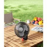  Quạt tích điện du lịch đa năng RTAKO FS06 Outdoor fans & powerbank 4000mAh (7700RPM) 