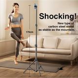  Tripod cho điện thoại RTAKO RLD-001 Matte Carbon Steel (1.7m, Xoay 360°) 