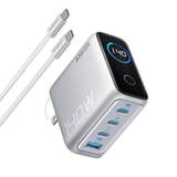  Củ Sạc Nhanh 3C+1A ANKER Zolo B2697 140W (ActiveShield™ 2.0, Smart LED Display, GaN Charger, Kèm Cáp Zolo C to C 240W) 