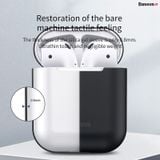  Bao Silicone siêu mỏng Baseus Ultrathin Series Silica Gel Protector cho Apple AirPods 1/2 