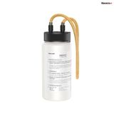  Dung Dịch Hỗ Trợ Vá Vỏ Xe Tạm Thời Baseus Tire Repair Fluid White (Sử dụng kèm Máy bơm lốp xe hơi Mini) 