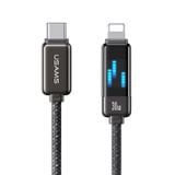  Cáp sạc nhanh USAMS SJ743 Type-C To Lightning 30W Zinc Alloy Meteor Series 