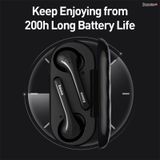  Tai nghe không dây cảm ứng Baseus Encok True Wireless Earphones W07 (Bluetooth 5.0, Touchable and intelligent Noise Reduction, IP55 Waterproof TWS Earphones) 