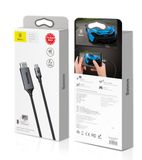  Cáp chuyển USB Type C sang HDMI Baseus hỗ trợ xuất Video 4K - 60Hz từ Smartphone ra TV (1.8 mét) 