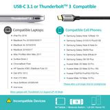  Cáp chuyển Type C to HDMI 2.0 Choetech H12 4K Adapter (USB-C to HDMI 4K@60Hz Adapter for Macbook/Laptop, iPad Pro/Tablet, Smartphone) 