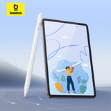  Bút Cảm Ứng Baseus Smooth Writing 2 Series Stylus Lite with LED Indicators, Moon White (Active version with type-C cable and active pen tip) 