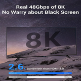  Cáp HDMI 2.1 VENTION ALGLG 8K (8K@60Hz, 1.5M, Cotton Braided, Aluminum Alloy, Dolby Vision/Dolby Sound, Dynamic HDR, 3D, Aspect Ratio 21:9, HDCP 2.2&2.3, eARC, QMS,VRR, QFT, ALLM) 