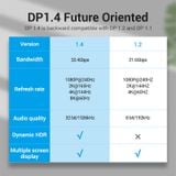  Cáp DisplayPort VENTION HCD 8K (DP1.4, 8K@60Hz / 4K@144Hz, Dynamic HDR, 32.4Gbps, 32bit/1536kHz Audio quality, 3D Visual Effect, G-Sync & Free Sync support, PLCM, AC-3, and DTS) 