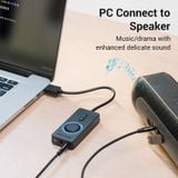  Card Mở Rộng Âm Thanh USB to 3.5mm VENTION CDR (Có Nút Điểu Chỉnh Âm Lượng) 