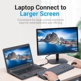  Đầu Chuyển DisplayPort to HDMI 1080p VENTION HBO (1080p@60Hz, Male to Female) 